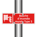 Bouche d'incendie murale Type S