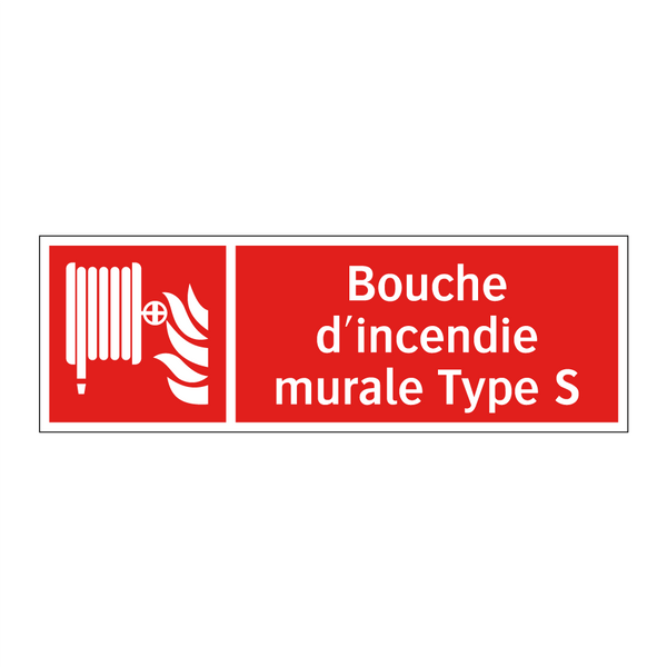 Bouche d'incendie murale Type S