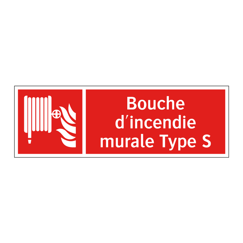 Bouche d'incendie murale Type S