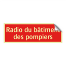 Radio du bâtiment des pompiers