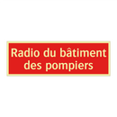 Radio du bâtiment des pompiers