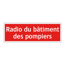 Radio du bâtiment des pompiers