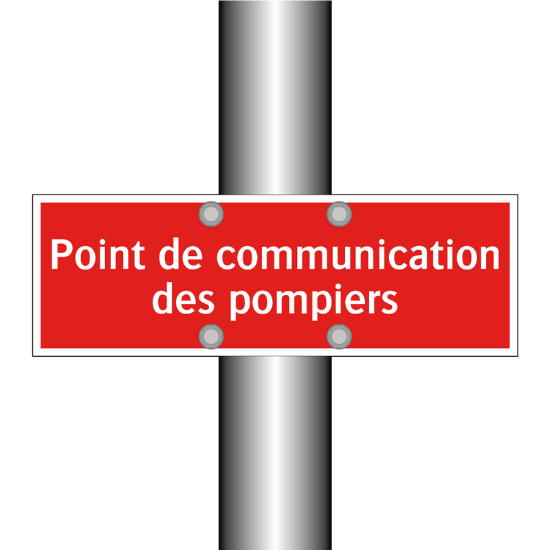 Point de communication des pompiers