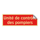 Unité de contrôle des pompiers