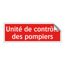 Unité de contrôle des pompiers