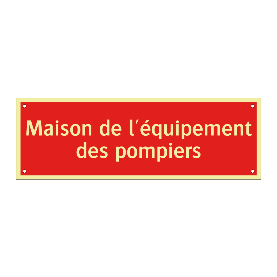 Maison de l'équipement des pompiers