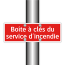 Boîte à clés du service d'incendie