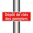 Dépôt de clés des pompiers