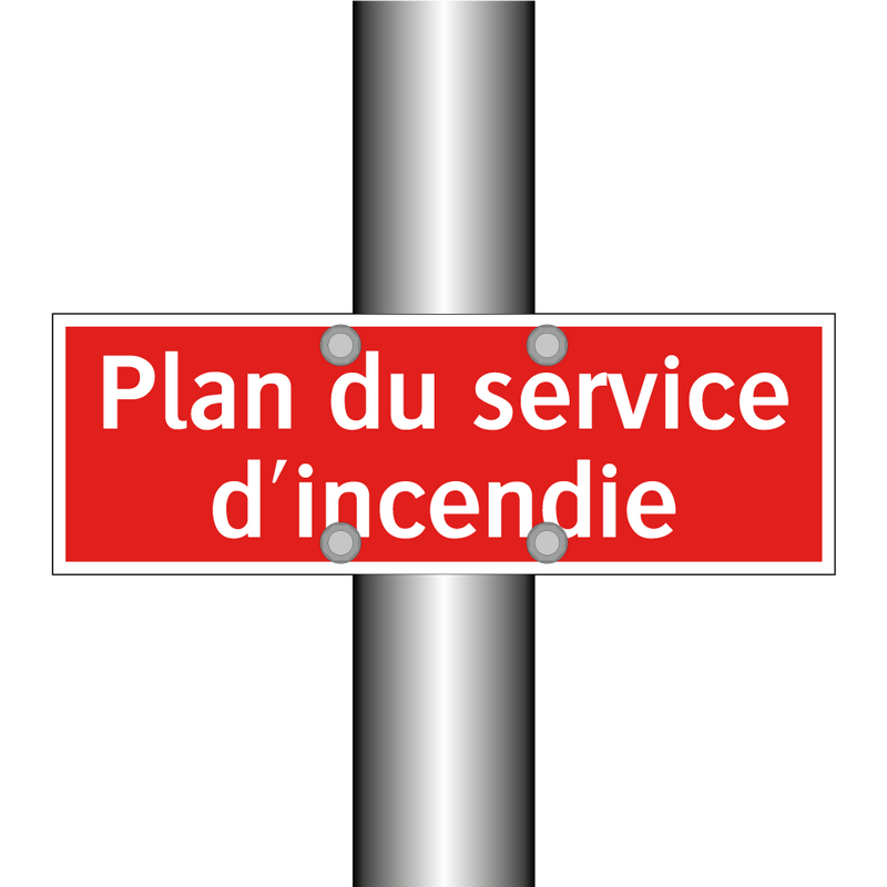 Plan du service d'incendie