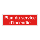 Plan du service d'incendie