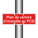 Plan du service d'incendie au PCSI