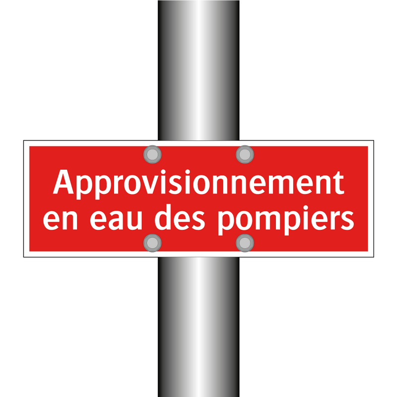 Approvisionnement en eau des pompiers