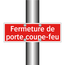 Fermeture de porte coupe-feu