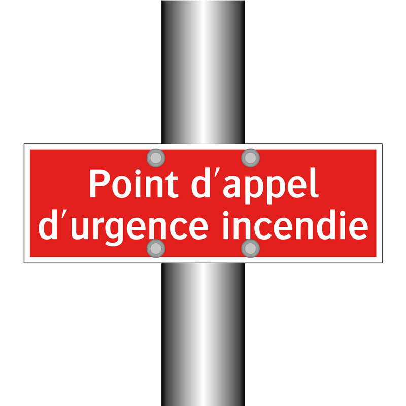 Point d'appel d'urgence incendie