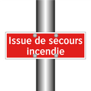 Issue de secours incendie