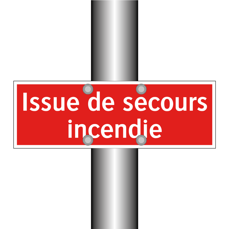 Issue de secours incendie