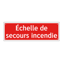 Échelle de secours incendie