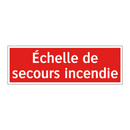 Échelle de secours incendie
