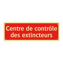 Centre de contrôle des extincteurs