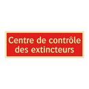 Centre de contrôle des extincteurs