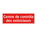 Centre de contrôle des extincteurs