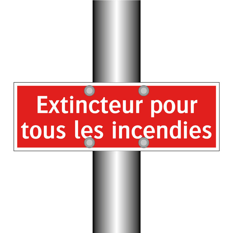Extincteur pour tous les incendies