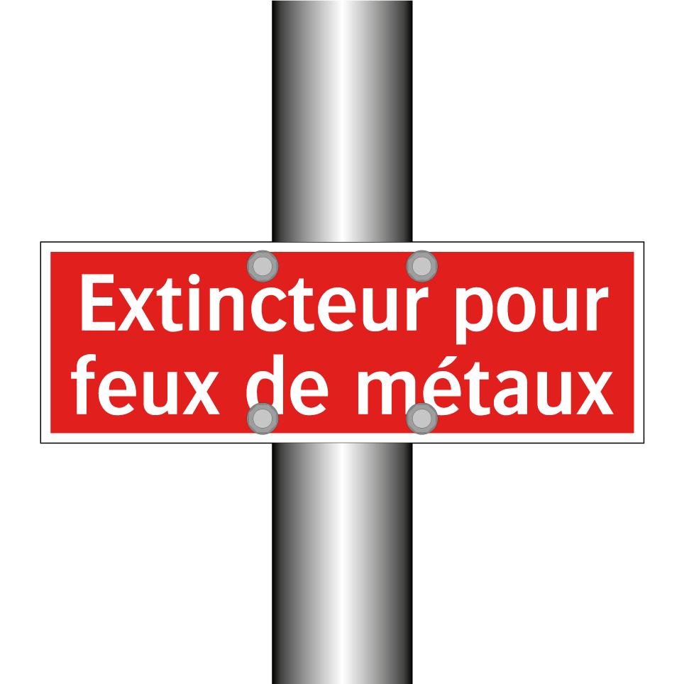 Extincteur pour feux de métaux