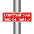 Extincteur pour feux de métaux