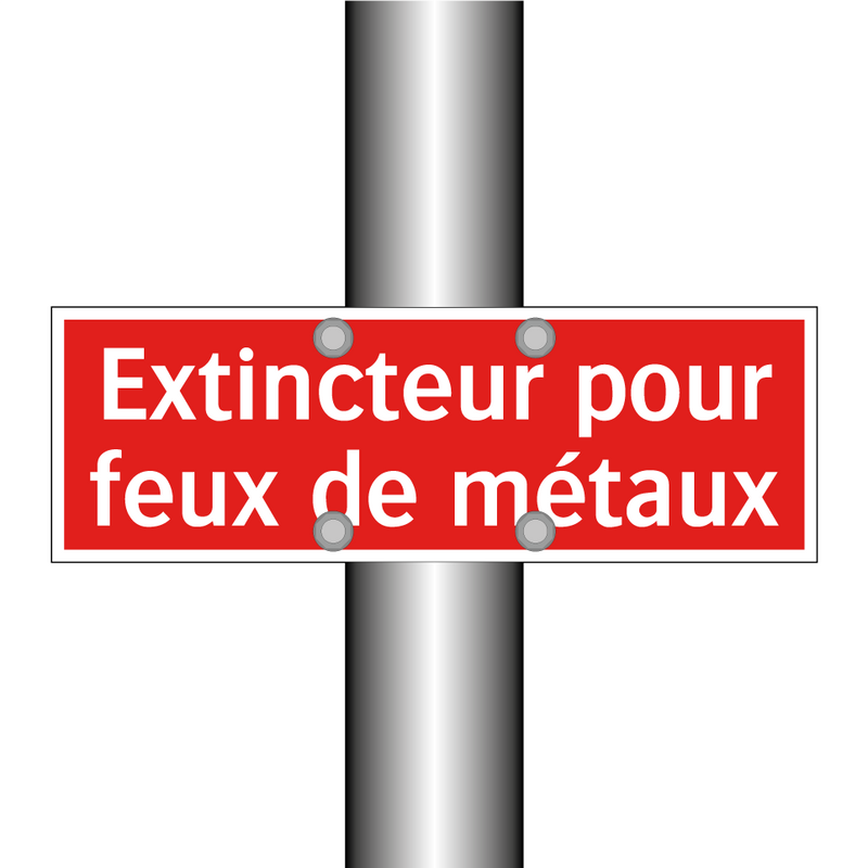 Extincteur pour feux de métaux