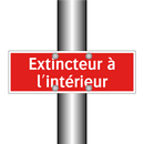 Extincteur à l'intérieur