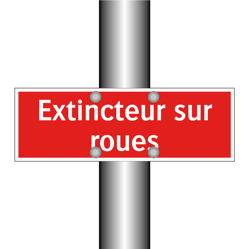 Extincteur sur roues