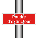 Poudre d'extincteur