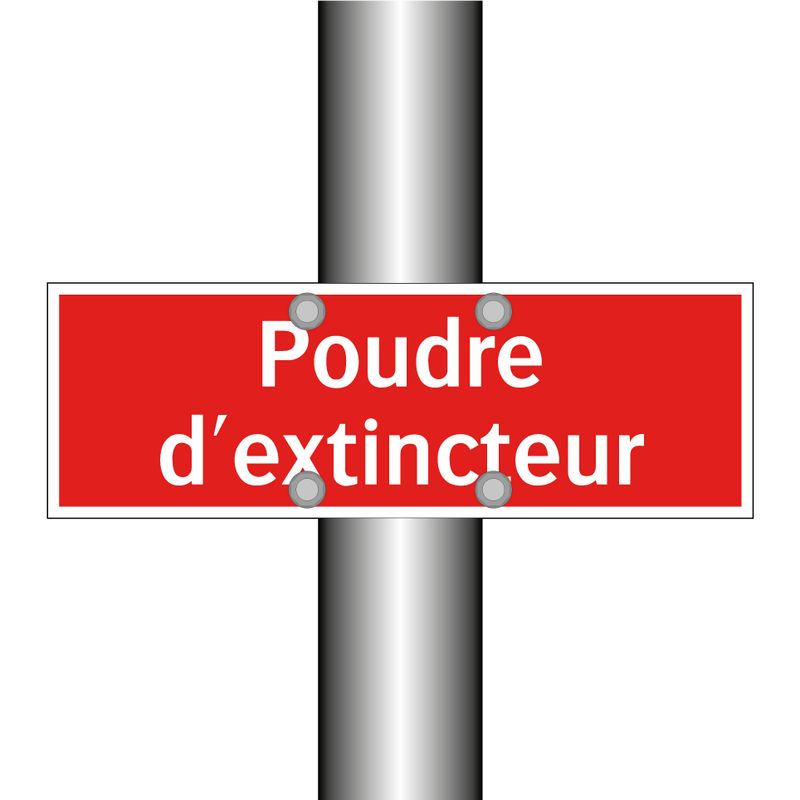 Poudre d'extincteur
