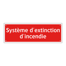 Système d'extinction d'incendie