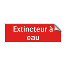 Extincteur à eau