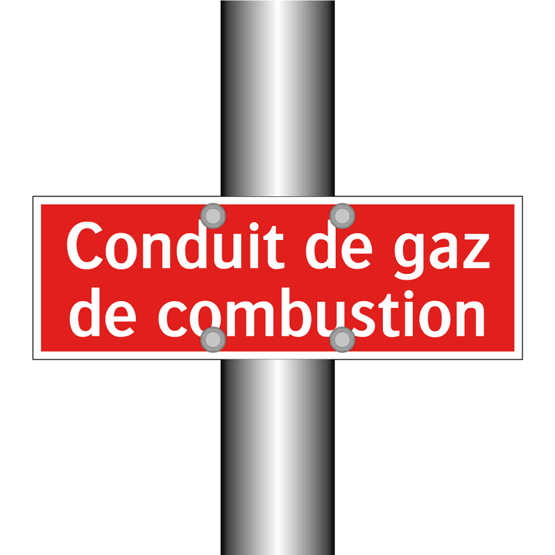 Conduit de gaz de combustion