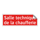 Salle technique de la chaufferie