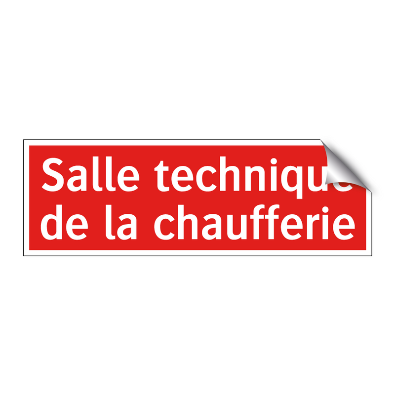 Salle technique de la chaufferie