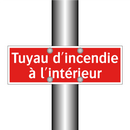 Tuyau d'incendie à l'intérieur