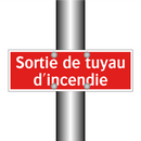 Sortie de tuyau d'incendie