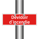 Dévidoir d'incendie