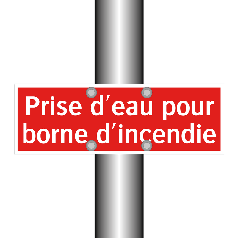 Prise d'eau pour borne d'incendie