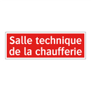 Salle technique de la chaufferie
