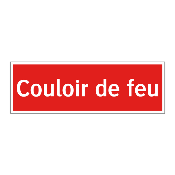 Couloir de feu