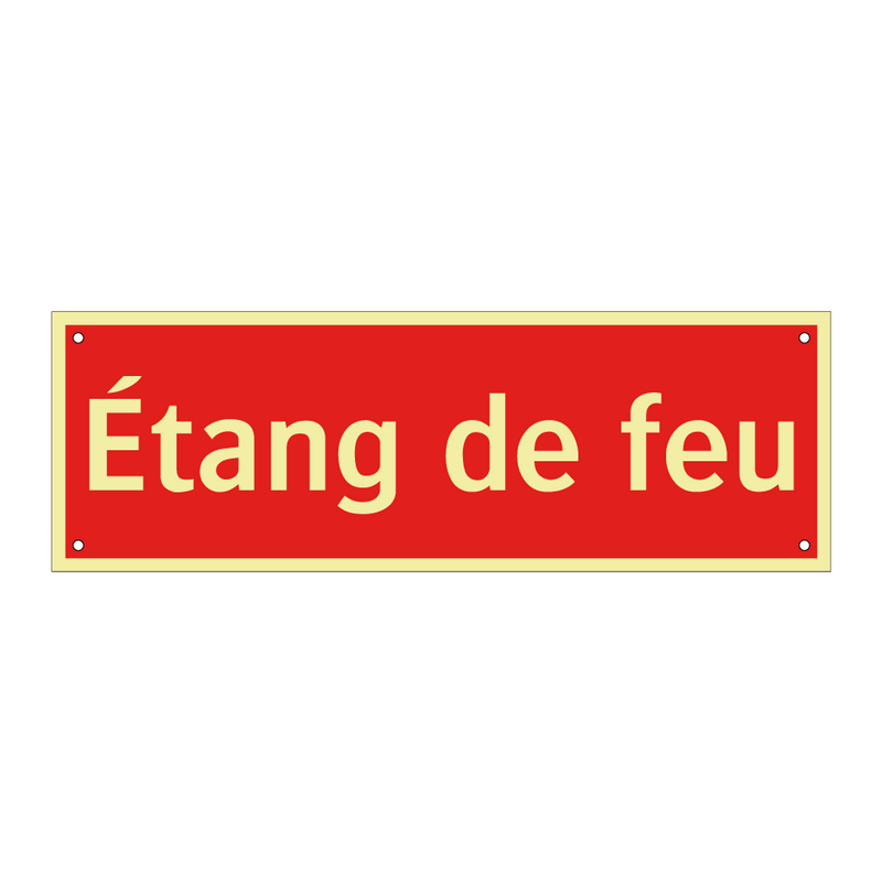 Étang de feu