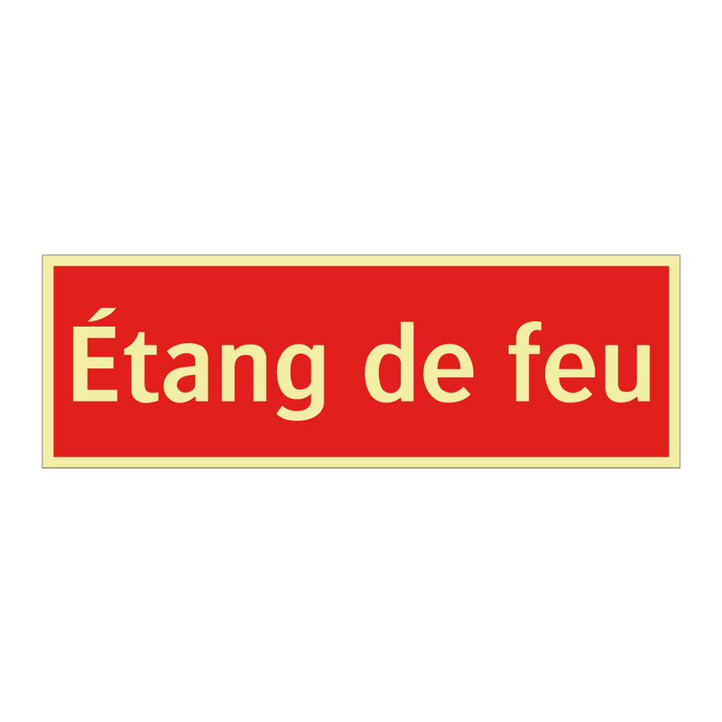 Étang de feu