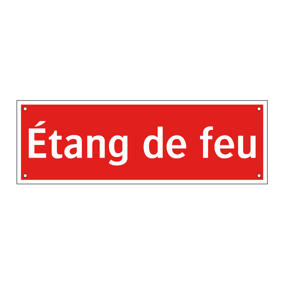 Étang de feu
