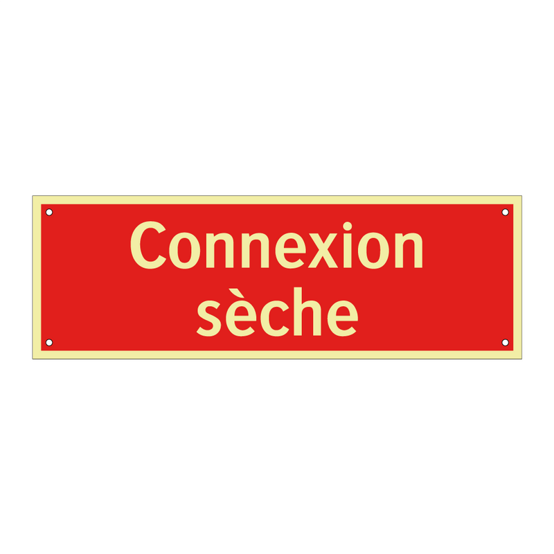 Connexion sèche