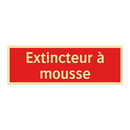 Extincteur à mousse