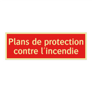 Plans de protection contre l'incendie